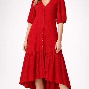 Maeve Scarlett High-Low Dress from Anthropologie